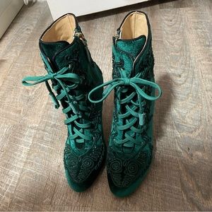 Green Aquazzura Boots